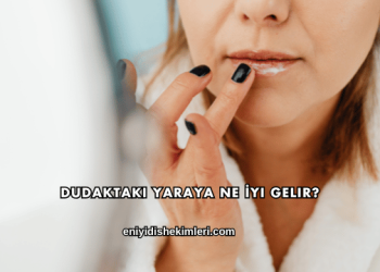 Dudaktaki Yaraya Ne İyi Gelir?