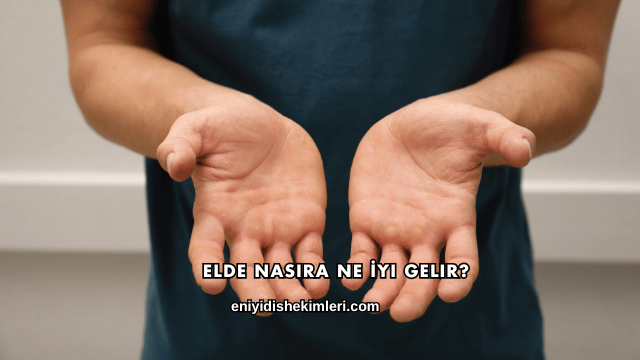 Elde Nasıra Ne İyi Gelir?
