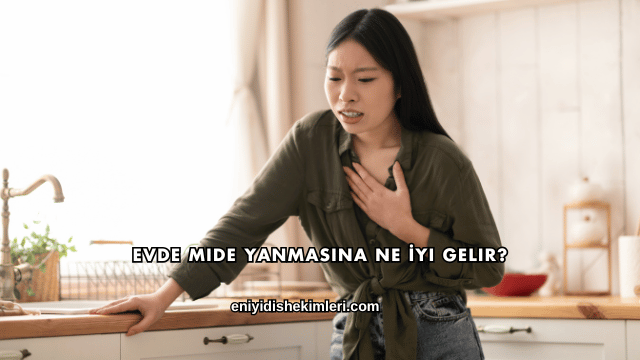 Evde Mide Yanmasına Ne İyi Gelir?