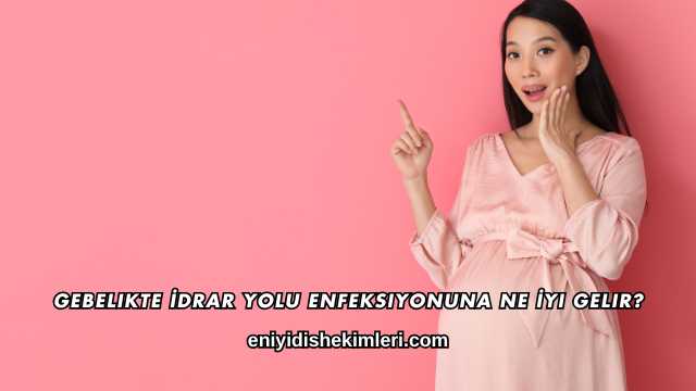 Gebelikte İdrar Yolu Enfeksiyonuna Ne İyi Gelir?