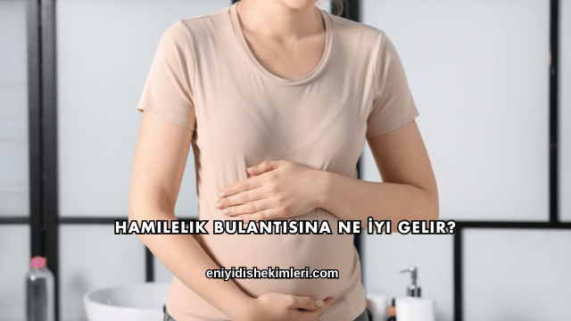 Hamilelik Bulantısına Ne İyi Gelir?