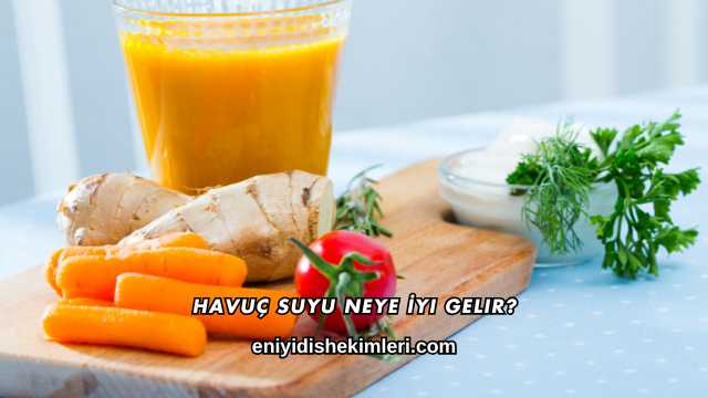 Havuç Suyu Neye İyi Gelir?
