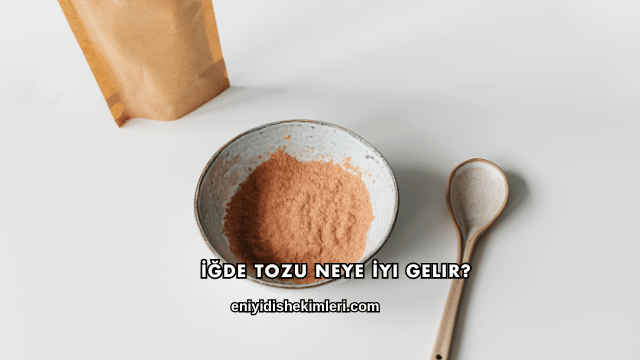 İğde Tozu Neye İyi Gelir?