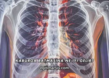 Kaburga Batmasına Ne İyi Gelir?