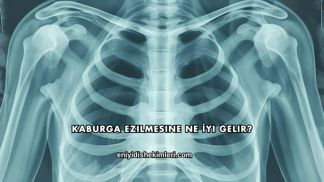 Kaburga Ezilmesine Ne İyi Gelir?