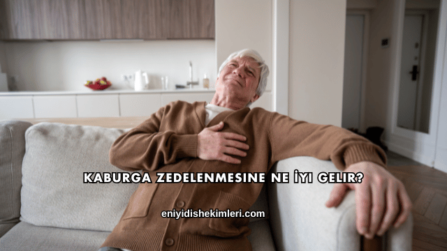 Kaburga Zedelenmesine Ne İyi Gelir?