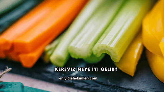 Kereviz Neye İyi Gelir?