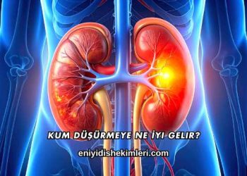 Kum Düşürmeye Ne İyi Gelir?