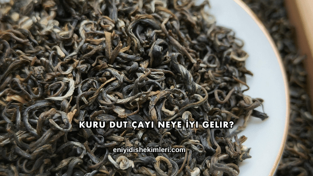 Kuru Dut Çayı Neye İyi Gelir?