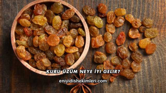 Kuru Üzüm Neye İyi Gelir?