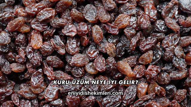 Kuru Üzüm Neye İyi Gelir?