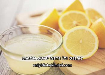 Limon Suyu Neye İyi Gelir?