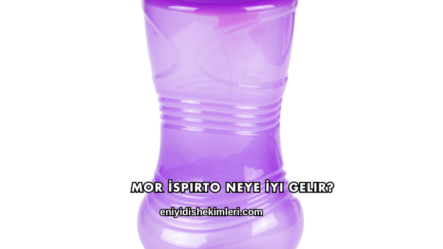 Mor İspirto Neye İyi Gelir?