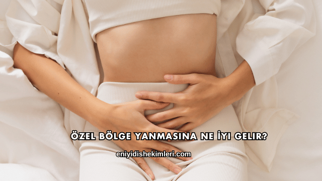 Özel Bölge Yanmasına Ne İyi Gelir?