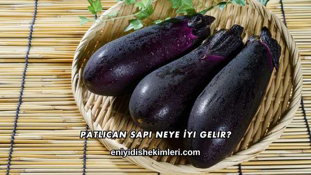 Patlıcan Sapı Neye İyi Gelir?