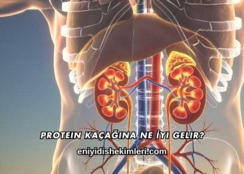 Protein Kaçağına Ne İyi Gelir?