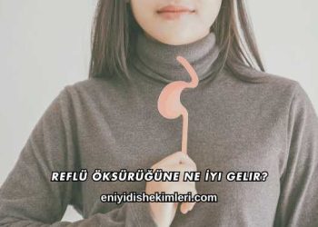 Reflü Öksürüğüne Ne İyi Gelir