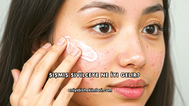 Şişmiş Sivilceye Ne İyi Gelir?