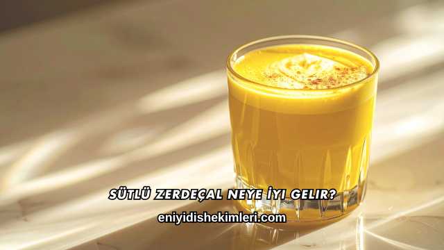 Sütlü Zerdeçal Neye İyi Gelir?