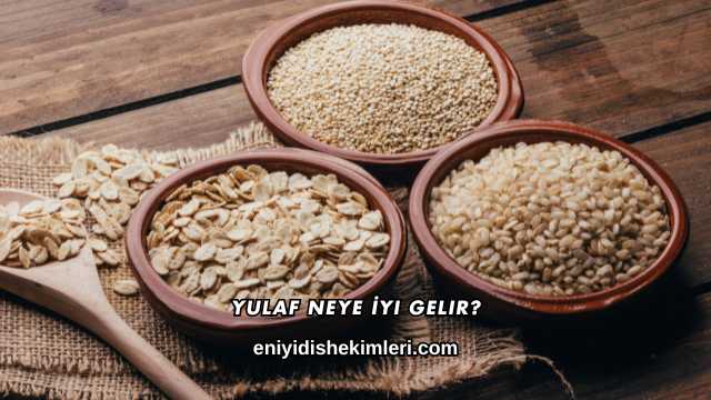 Yulaf Neye İyi Gelir?