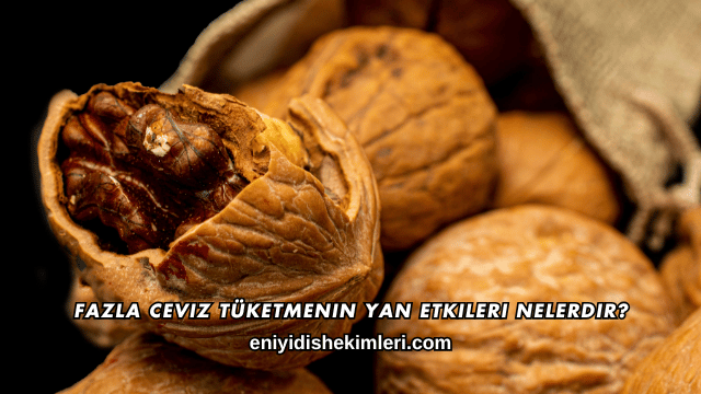 Fazla Ceviz Tüketmenin Yan Etkileri Nelerdir?