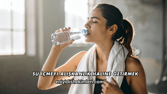 Su İçmeyi Alışkanlık Haline Getirmek