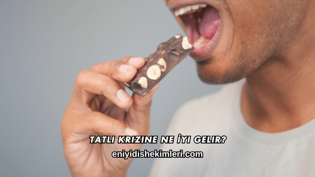 Tatlı Krizine Ne İyi Gelir?