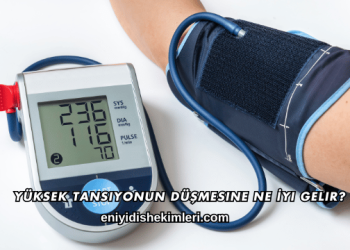 Yüksek Tansiyonun Düşmesine Ne İyi Gelir?